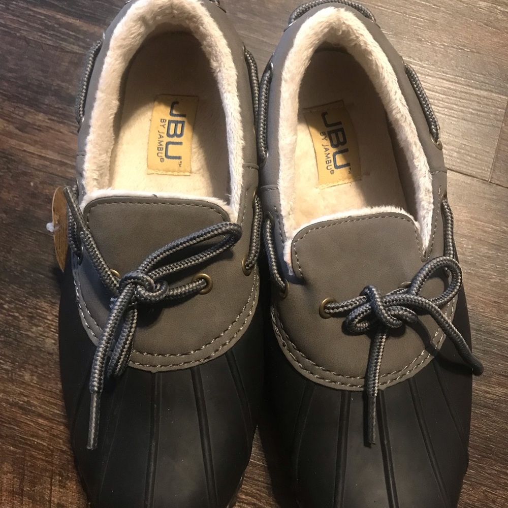 JBU Gwen Duck Weather Ready Shoes Size 6.5 Black